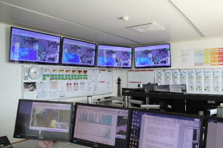Ufficio del centro previsioni sud a Locarno-Monti.